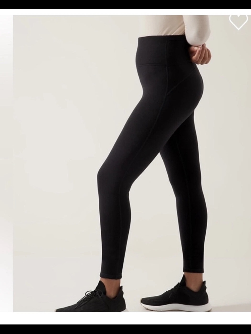 Athleta Black High-Rise Maternity Leggings